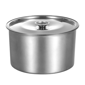304 Stainless Steel Condiment Jar With Lid For <b>Kitchen</b> And Commercial Use Liquid Seasoning <b>Storage</b> Container - Product Image 1