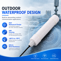 Antenne étanche 4G LTE NB-IoT 700-2700 MHz 8dBi omnidirectionnelle SMA mâle pour armoire extérieure de puits d'eau IoT