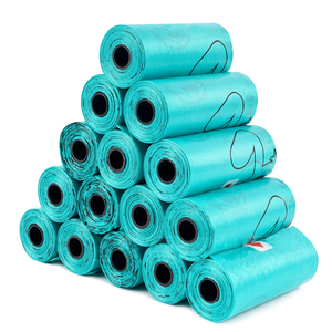 Atacado Eco-Friendly Cornstarch <span class=keywords><strong>Dog</strong></span> <span class=keywords><strong>Poop</strong></span> Bags Envoltório Plástico Biodegradável para Eliminação Sustentável Pet Waste - Product Image 5