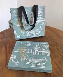 1pcs Personalized Elegant <b>Gift</b> Boxes with Silk Screen Printing Custom Size & <b>Recyclable</b> for Small Business - Product Image 2