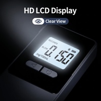 Hanwei, certifié CE, éthylotest à affichage LCD, détecteur d'alcool, testeur d'alcool, Alkotester, application mobile AT808, usage professionnel, 0,050%