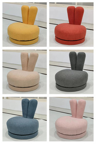 Poltroncina Girevole per Bambini, Divano Singolo per Neonati, Seduta Carina in Sherpa, Mini Divano Pigro alla Moda - Product Image 2