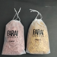 Grand sac à cordon écologique personnalisé sac en poly givré en plastique pour vêtements pochette de sacs givrés emballage cadeau