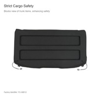 Couvercle de coffre rigide pour SUV Mitsubishi ASX, panneau de protection de coffre 7250A224HA 7250A224