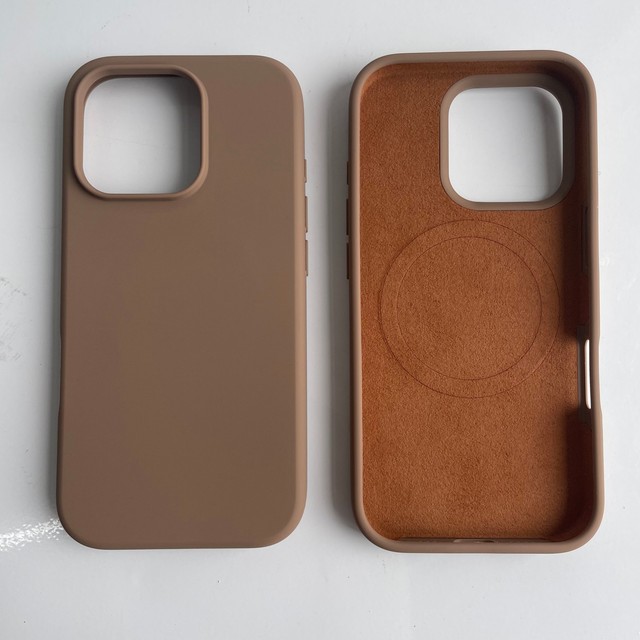 Official Premium Anti-Drop Liquid Silicone Magnetic Full Cover Case for iPhone 15 Compatible with iPhone 16 Customizable Logo