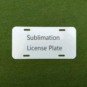 Envío Gratis desde Almacén en EE. UU., Placa de Aluminio en Blanco para Sublimación, Impresión por Transferencia de Calor, Placas para Automóviles, Logotipo Personalizado, Tamaño OEM - Product Image 2