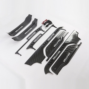 WZXD New Arrival Car LED <b>Door</b> Sill Guards Stainless Steel <b>Door</b> Sill <b>Plate</b> Exterior Accessories 2016 for - Product Image 4