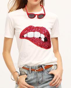 เสื้อยืดแขนยาวผ้าฝ้ายของผู้หญิง,เสื้อยืดแนววินเทจทำตามสั่ง - Product Image 1