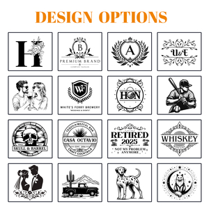 Abd depo stok kare 25Oz cam viski likör dekanter seti 2 gözlük ile ahşap hediye kutusu erkekler için baba Coworkers - Product Image 4