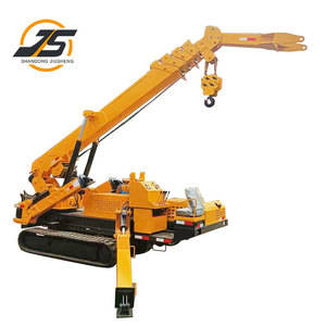 Microgrúa de reparación de <span class=keywords><strong>emergencia</strong></span> eléctrica para caminar con vía de goma hidráulica operada manualmente y a distancia - Product Image 5