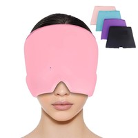 Chapeau de thérapie par le froid et la chaleur personnalisé en couleur directe d'usine, soulagement de la migraine, chapeau de compression froide, soulagement des maux de tête