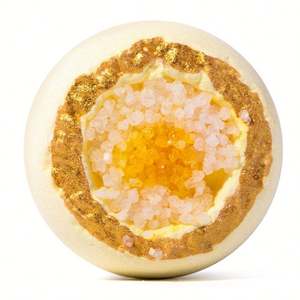 Sea Salt <b>Crystal</b> Geode <b>Bath</b> <b>Bomb</b> Organic With Custom Box Packaging Bombe De Bain - Product Image 5