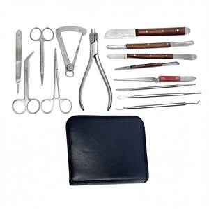 ชุดเครื่องมือทันตกรรม15ชิ้นสำหรับห้องปฏิบัติการฟรีเคสเกรดเยอรมัน - Product Image 1