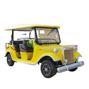 Coche Clásico de Lujo Rojo de Estilo Moderno en Venta, Coche Vintage Conducible, Coche de Golf Urbano, Coche para Recepción de Turistas en Oferta - Product Image 3
