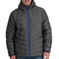 Jaket Puffer kualitas tinggi pabrik kustom jaket bulu angsa bersirkulasi untuk pria