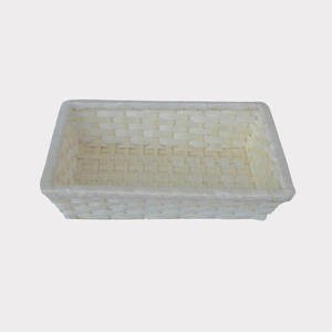 Cesta de Almacenamiento de Bambú Hecha a Mano al por Mayor, Organizador Natural Tejido a Mano, Cesta de Almacenamiento Ecológica para Decoración del Hogar - Product Image 5