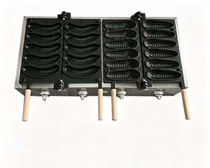 <span class=keywords><strong>Gaufrier</strong></span> professionnel <span class=keywords><strong>vertical</strong></span> industriel et commercial belge à gaz et électrique, quatre emplacements, double, pour gaufres en nid d'abeille et gaufres rondes - Product Image 1