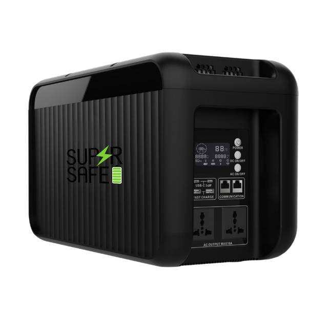 All in One 2000W 2.7kWh Portable Power Station Solar Charging Home Backup Energy Storage System