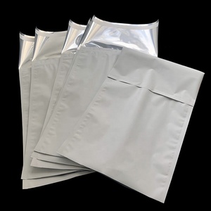 Sac <span class=keywords><strong>isotherme</strong></span> en aluminium avec fermeture éclair, <span class=keywords><strong>pochette</strong></span> PE anti-gel intégrée, bande de déchirement, soudure 3 côtés, sac de chaîne du froid pour aliments surgelés - Product Image 2