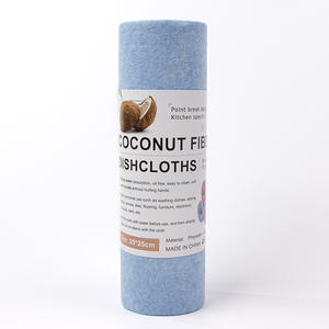 Reusable Cleaning Wipe Household Kitchen Cloth Microfiber Towel Rolls Dish <strong>Rags</strong> Wash <strong>Paper</strong> Towel Replacement 25cm 20pcs - Product Image 2