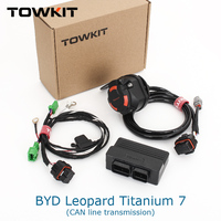 Harness Kabel Trailer untuk BYD Leopard Ti 7 Plug and Play, Kabel Listrik Towing 7/12/13 Pin dengan CAN Bus