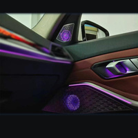 11 couleurs de lumière d'ambiance pour BMW G20 Nouvelle Série 3, couvercle de haut-parleur LED, tweeter de gamme moyenne, son stéréo HiFi, décoration et relooking
