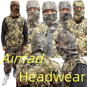 कस्टम उच्च गुणवत्ता वाले पुरुषों के सर्दियों के छलावरण शिकार मास्क हवा बारिश शील्ड - Product Image 2