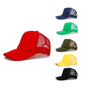 고품질 거품 메시 트럭 운전사 모자 주문 로고 어떤 pantone 색깔 폴리에스테 트럭 운전사 모자