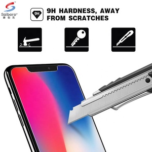 Saiboro 2.5D Cao Rõ Ràng Tempered Glass Bảo Vệ Màn Hình Phim Đối Với <span class=keywords><strong>Apple</strong></span> Iphone 11 Xs Max Xr X 10 8 - Product Image 2