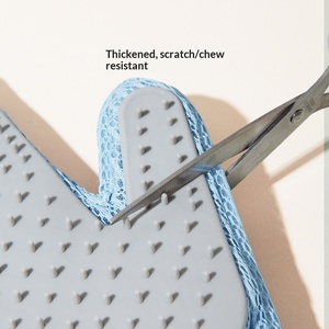 Gants de toilettage pour chats et chiens, brosse de massage et de brossage pour animaux, ensemble de brosses et peignes en silicone pour l'élimination des poils, accessoires pour animaux de compagnie - Product Image 6