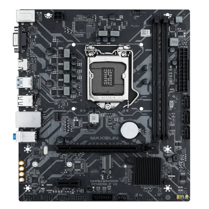 H510M H Gaming Motherboard Supports 10th and 11th Gen Intel Core Processors H510 Chipset LGA 1200 Micro ATX Motherboard