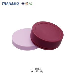 Boîte à poudre en plastique personnalisée en gros avec logo, contenant de fard à joues avec bouchon à vis pour l'emballage des soins de la peau et du maquillage - Product Image 3