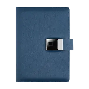 Individuelles Logo A5 Tagebuch-Ladetechnik Notebook mit 10000 mAh Powerbank 16 GB unterstützt drahtlose Agenda 2024 mit Kugelschreiber