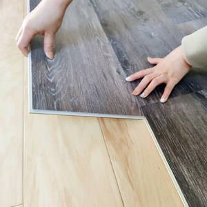 Revêtement de sol en <span class=keywords><strong>vinyle</strong></span> SPC, résistant à l'humidité, facile à installer, antidérapant, pour <span class=keywords><strong>cuisine</strong></span>, toilettes, buanderie, projet - Product Image 1
