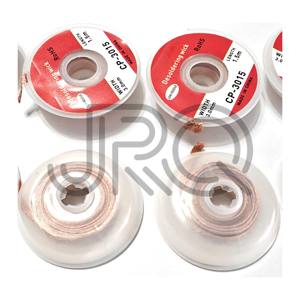 XHT Personnalisable Faible MOQ Mèche à dessouder en fil de soudure de 1,5 2 2,5 3 3,5 mm pour absorption d'étain et réparation - Product Image 6