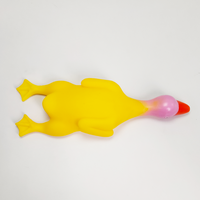 Direct usine, vente en gros de jouets à mâcher pour chien en forme de canard rôti mignon, jouet qui couine, canard rôti amusant, jouet qui couine interactif pour soulager l'ennui