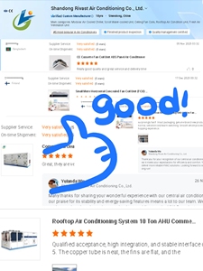 เครื่องปรับอากาศแบบแยกส่วนติดตั้งบนหลังคา ระบบ DX Direct Expansion พร้อมระบบแปลงความถี่และควบคุมอุณหภูมิคงที่ ได้รับการรับรองมาตรฐาน CE สำหรับหลังคาห้างสรรพสินค้า - Product Image 6
