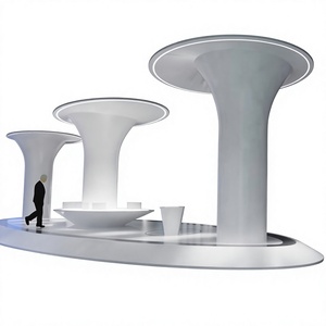 Gypsum Plasterboard Ceiling Custom Sizes Fireproof Contemporary Design Columns Total Project Solution for Shopping Mall Column - Product Image 2