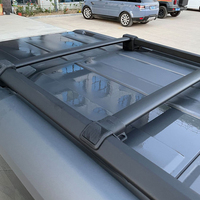 Barres transversales d'accessoires de galerie de toit en alliage d'aluminium de haute qualité 4x4 pour barre de porte-bagages côté Rails de toit d'origine RACK