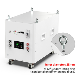 Europe Warehouse DDP 32kWh <b>48V</b> 51.2V 628Ah MB56 8000 Cycles JK BMS Self Heating Cabinet Home Solar ESS LiFePO4 <b>Battery</b> Pack - Product Image 6