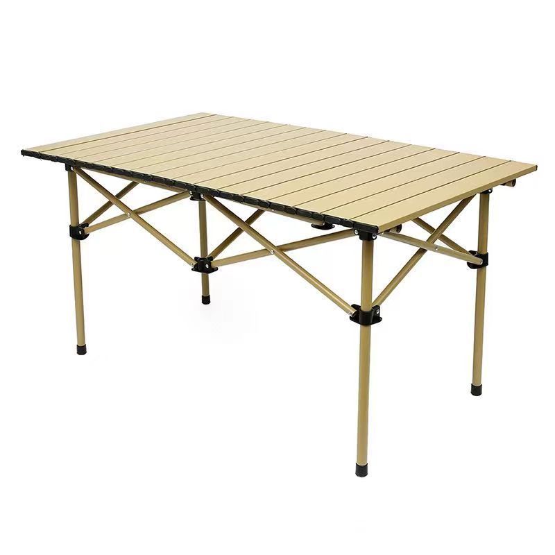 Yellow 1.2-meter long table