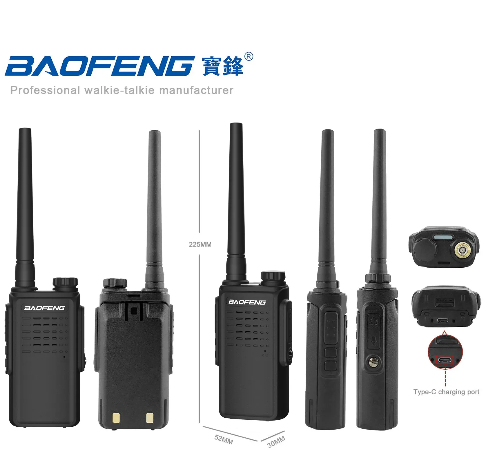 China Barato baofeng BF-W31E Ham 5watt handheld impermeável IP54 walkie talkie rádio bidirecional