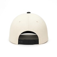 Gorra de Béisbol de Lujo de Dos Tonos con Logotipo Bordado en 3D de 5 Paneles de Alta Calidad Personalizada, Gorra Deportiva de Algodón Premium