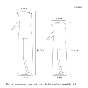 Botol Semprot Kabut Halus Rambut 200ml 300ml 500ml Air Plastik Barber Minyak Botol Semprot Kabut Produsen Kustom - Product Image 2