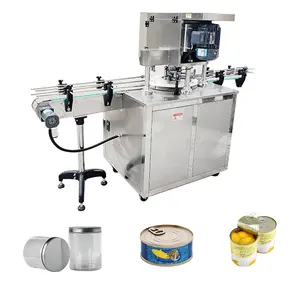 Filling Sealing Packaging Liquid Durable Can Sealing Automatic Aluminum Unit Foil Machine Equipment Device For All Types Of Cans