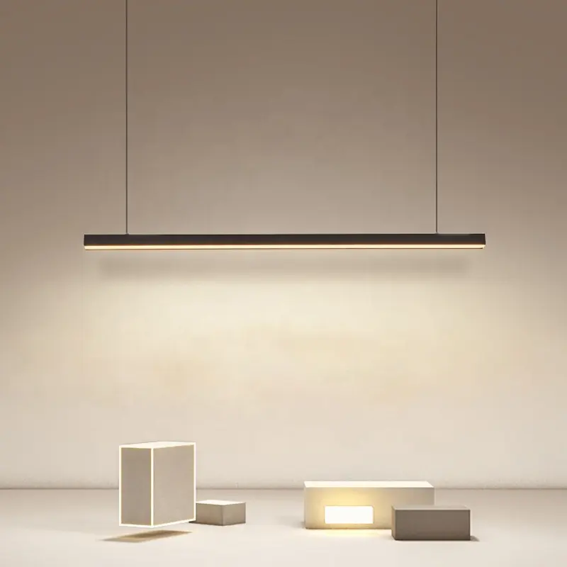 Lamp Modern Design Pendant Lamp Long Linear Led Night Lamp Decorative for Living Room