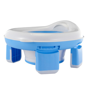 Inodoro portátil para exteriores infantil LONGSTAR, inodoro móvil de emergencia para coche de bebé, asiento de inodoro plegable portátil para niños - Product Image 4