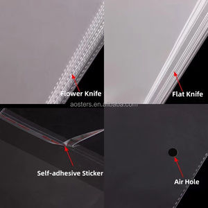 Bolsas OPP paquete transparente bolsa autoadhesiva celofán polybag <span class=keywords><strong>para</strong></span> embalaje de ropa - Product Image 2