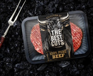 Etiqueta Adhesiva Sintética Personalizada para Empaque de Carne de Res en Rodajas, Grado Congelador, con Logotipo, para Cadena de Frío, para Proveedores - Product Image 3
