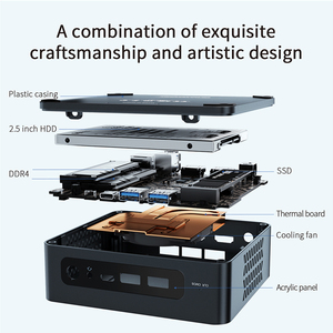 <span class=keywords><strong>Beelink</strong></span> <span class=keywords><strong>U59</strong></span> N5059 16G 512G <span class=keywords><strong>Mini</strong></span> <span class=keywords><strong>PC</strong></span> Wins10 OS SATA SSD Storage Industrial Office แล็ปท็อปสำหรับ Bank School แท็บเล็ตคอมพิวเตอร์ตั้งโต๊ะ - Product Image 5